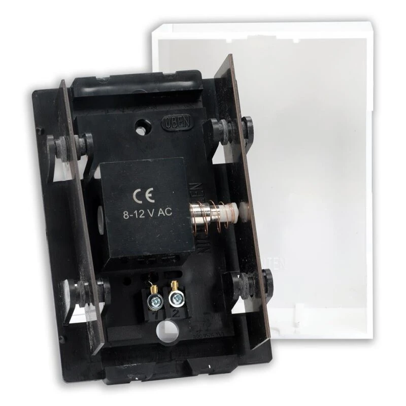 Zweiklang Gong Hogo Weiss Elektromechanisch 4 Zweiklang Gong Hogo Weiss Elektromechanisch – Bild 2