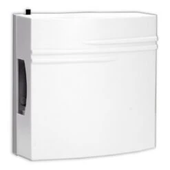 Zweiklang Gong Sonnet Reinweiss Elektromechanisch Mit AN AUS SCHALTER